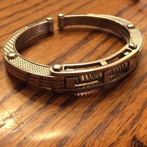 Mechanical Industrial Cool Silver Bangle Bracelet Steam Punk Jewelry Retro